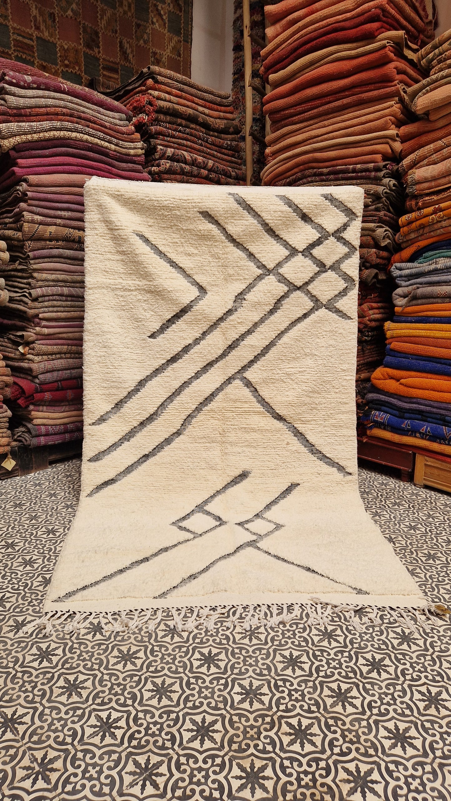 Traditional Beni Ouarain Carpet